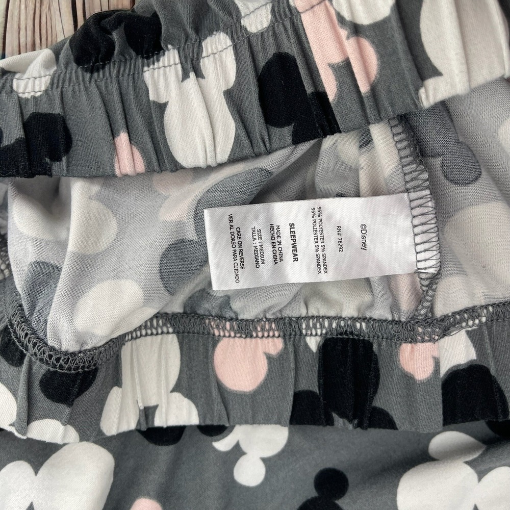 Disney Sleepwear Mickey Head Pants Size Medium - Picture 3 of 3